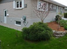 Rénovation d’un crépi existant avec une nouvelle couche de crépi acrylique